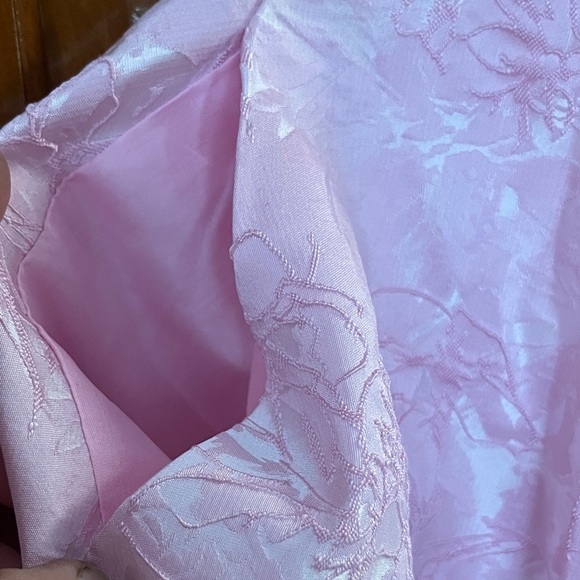 Source Unknown Pink Textured Mini Dress - Picture 5 of 5